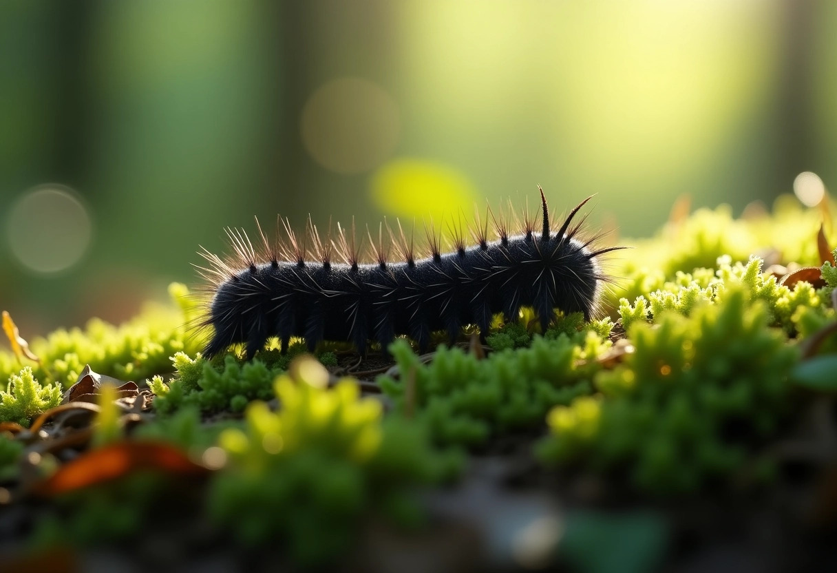 chenille noire