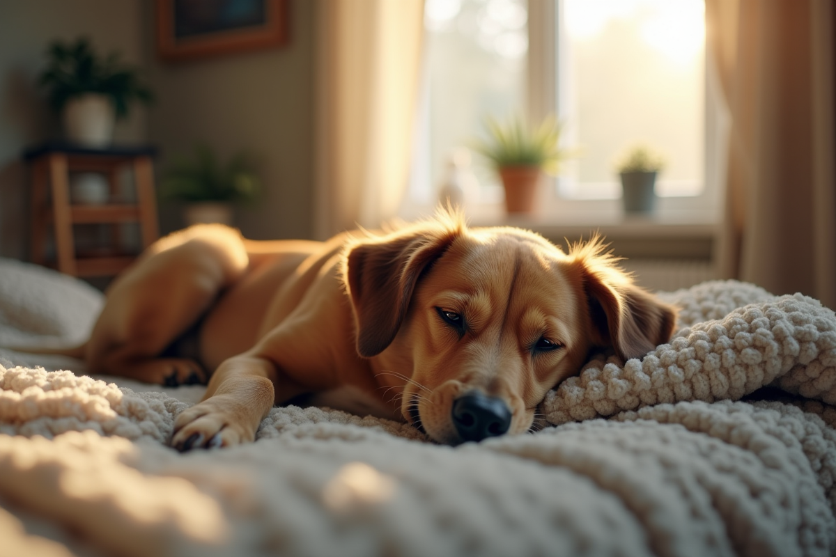 chien douleur